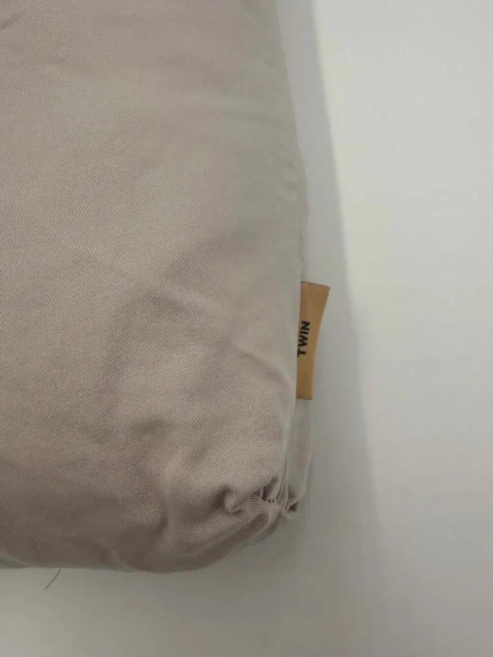 Quince Organic Bamboo Viscose Twin Duvet Cover and Sham Blush NWOT Soft